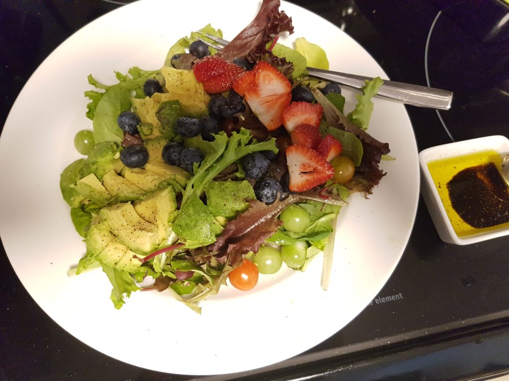 Summer Mixed Green Salad - MyRealLifeTips Best Salad on a hot summer day