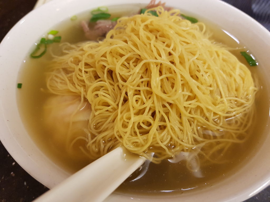 Jim Chai Kee Wonton Beef Egg Noodle Soup