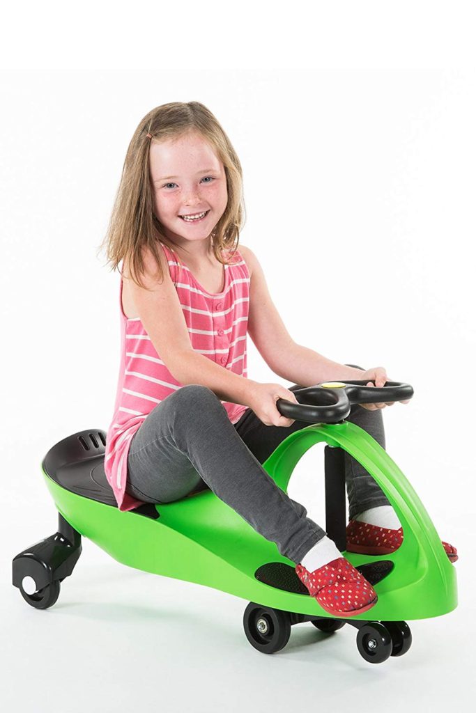 The Original PlasmaCar by PlaSmart – Lime – Ride On Toy, Ages 3 yrs and Up, No batteries, gears, or pedals, Twist, Turn, Wiggle for endless fun
