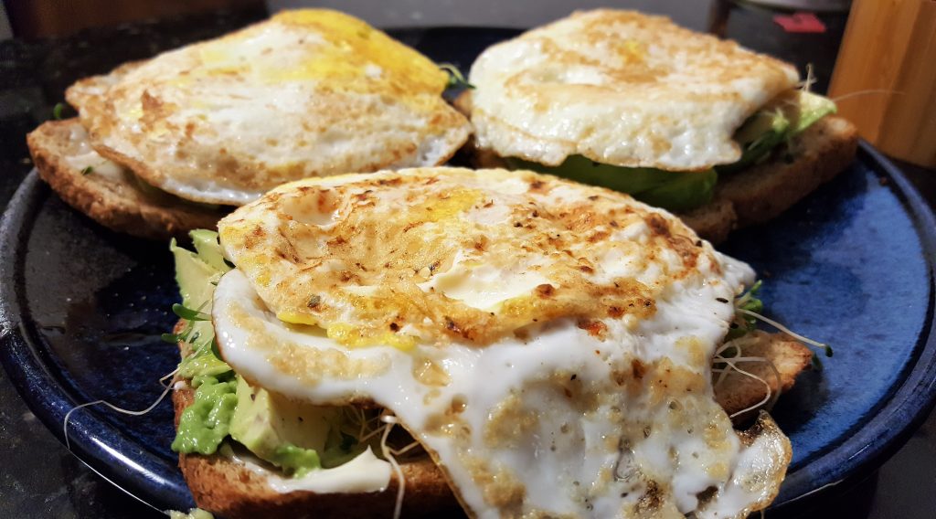 Avocado Egg Open-Faced Sandwich
