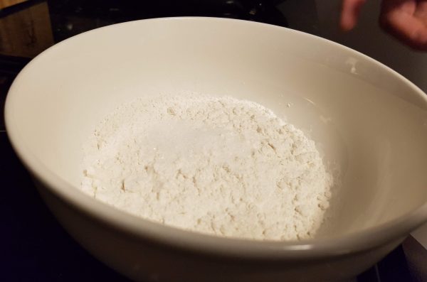 2 cups of all purpose flour to make dumpling