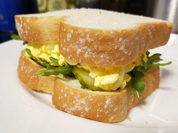 A Delicious Egg Salad Sandwich