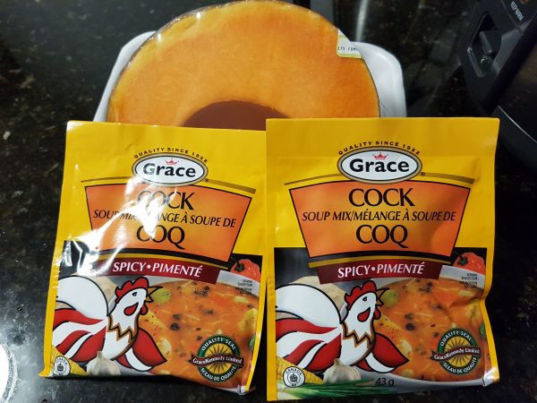 Pumpkin, Grace COCK Spicy soup