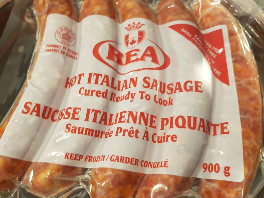REA Hot Italian Sausages