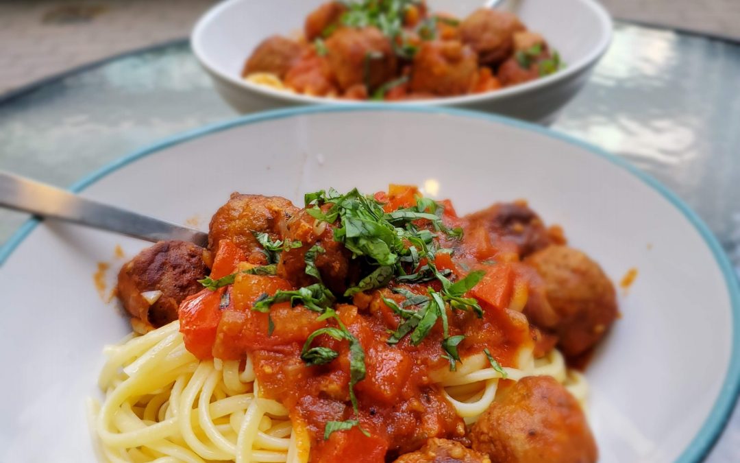 Simple Meatball Linguini Recipe