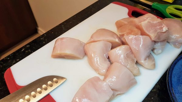4 Chicken Breasts for Fricasseed Chicken Recipe