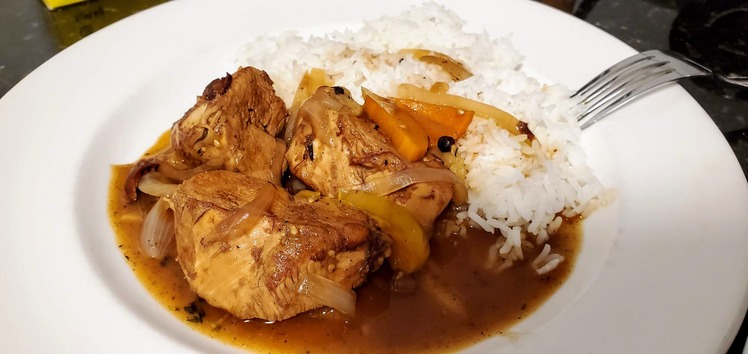 Fricasseed Chicken - Popular Jamaican Dish - MyRealLifeTips