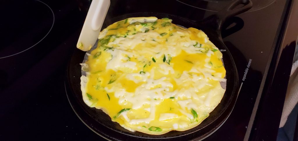 Add Cheese to Egg Mix