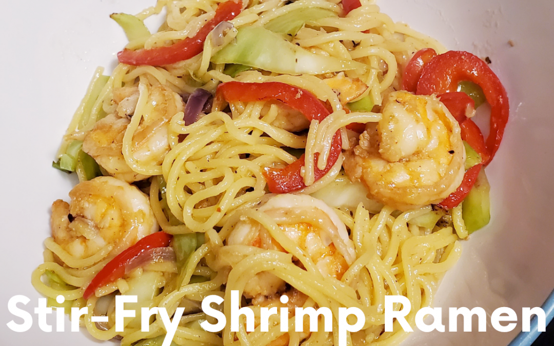 Stir-Fry Shrimp Ramen